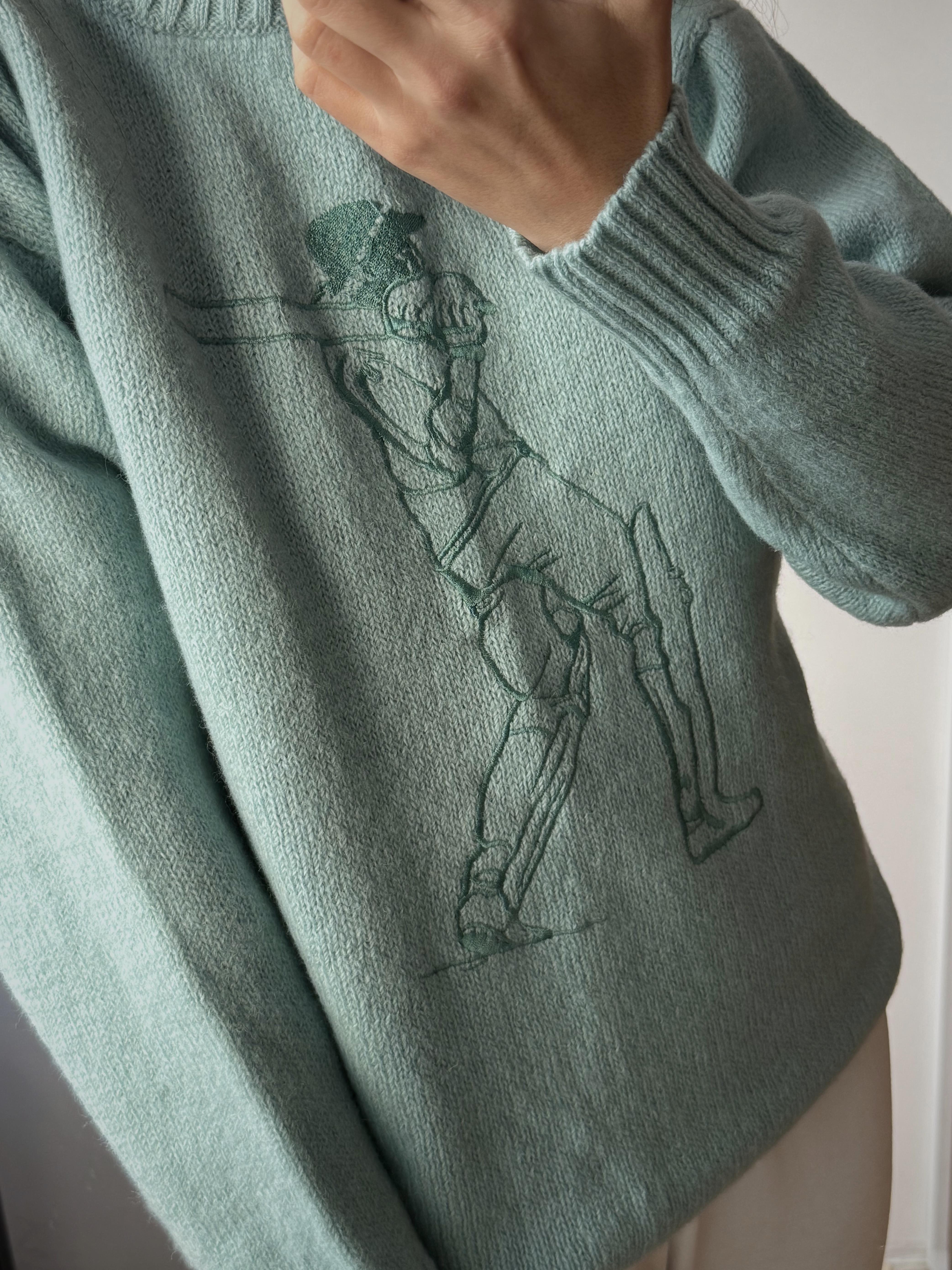 Yün Nakışlı Kazak