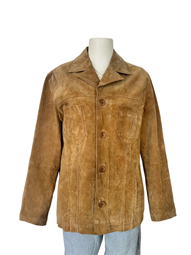 %100 DERİ CAMEL CEKET