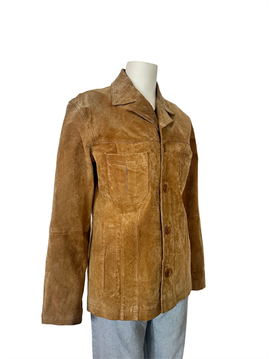 %100 DERİ CAMEL CEKET