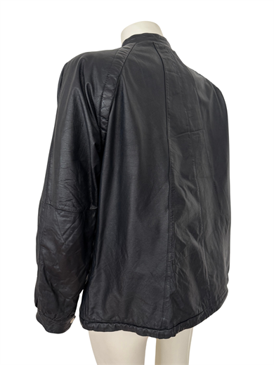 %100 DERİ LACİVERT CEKET