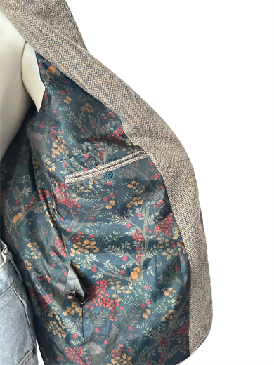 %100 YÜN CAMEL BLAZER CEKET