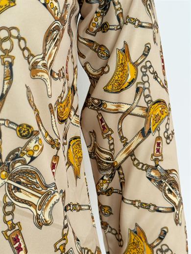 1970s EQUESTRIAN GÖMLEK