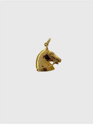 At Başı Kolye Ucu (925 Silver)