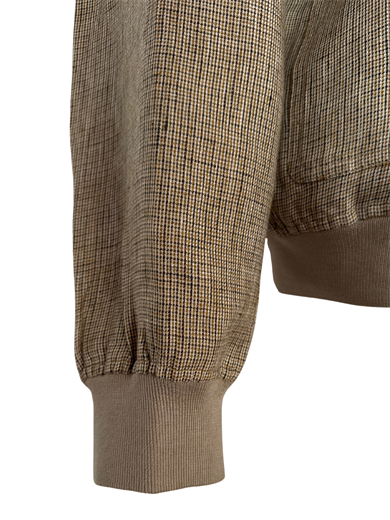 CAMEL MİNİ KARELİ BOMBER CEKET