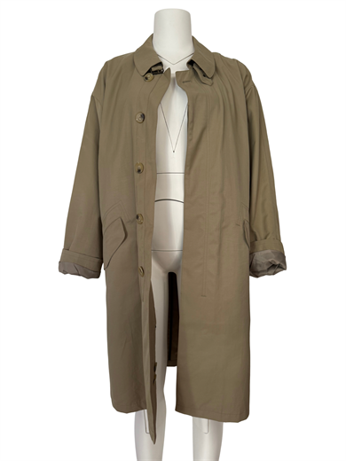 KUM BEJİ OVERSIZE TRENÇKOT