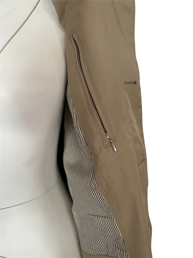 KUM BEJİ OVERSIZE TRENÇKOT