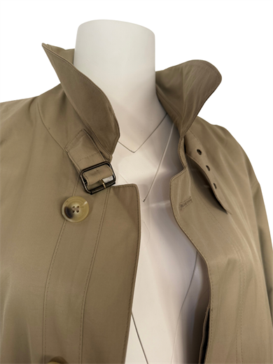 KUM BEJİ OVERSIZE TRENÇKOT