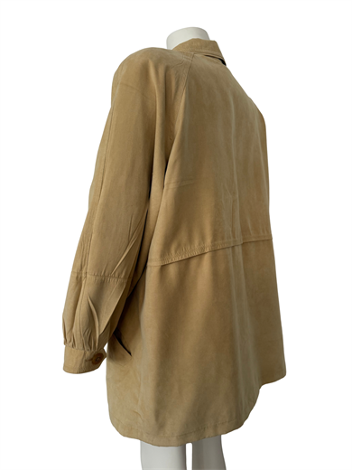 CAMEL SÜET DOKULU CEKET
