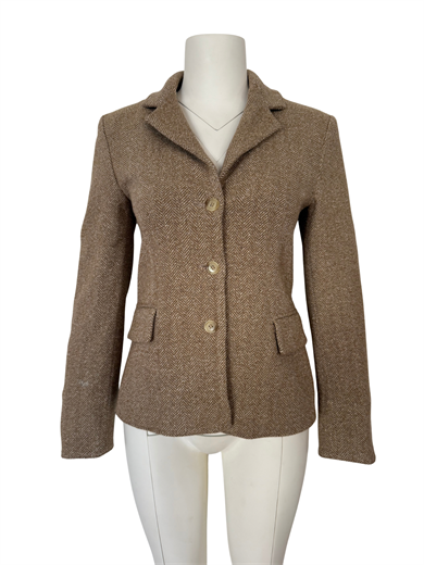 CAMEL YÜN KARIŞIMLI BLAZER CEKET