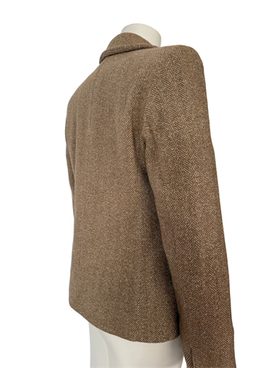 CAMEL YÜN KARIŞIMLI BLAZER CEKET