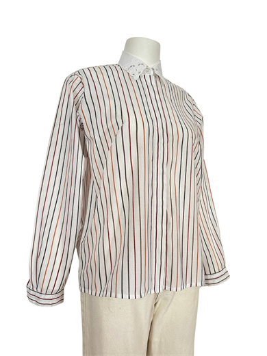 MAVİ-HAKİ EL BOYAMASI DESENLİ CEKET/HIRKA