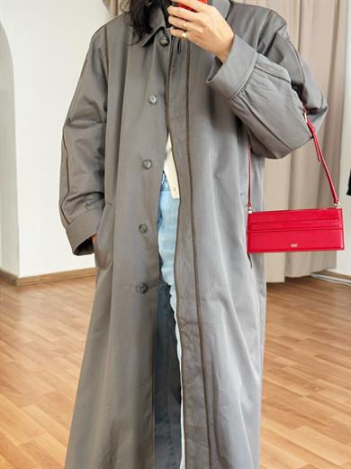 DOUBLE WEAR ÇİFT YÜN ASTARLI TRENÇKOT
