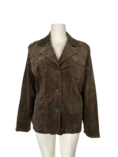 HAKİ KADİFE BLAZER CEKET