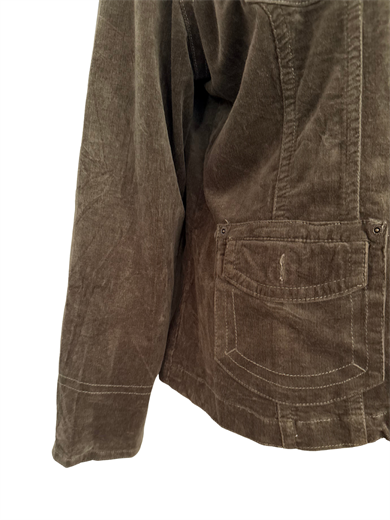 HAKİ KADİFE BLAZER CEKET