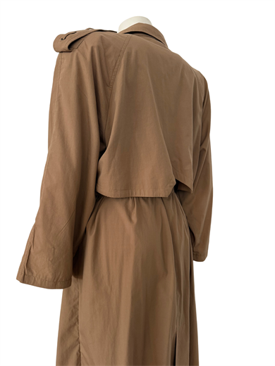 KAHVERENGİ OVERSIZE TRENÇKOT