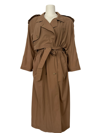 KAHVERENGİ OVERSIZE TRENÇKOT