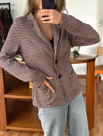 KAZAYAĞI DESENLİ CEKET