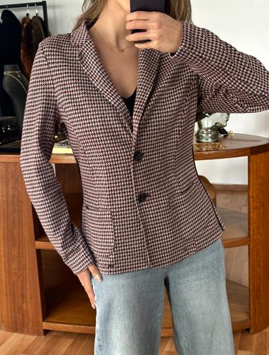 KAZAYAĞI DESENLİ CEKET