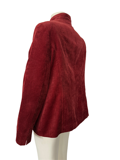 KIRMIZI KADİFE BLAZER CEKET