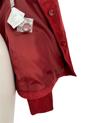 KIRMIZI KADİFE BLAZER CEKET