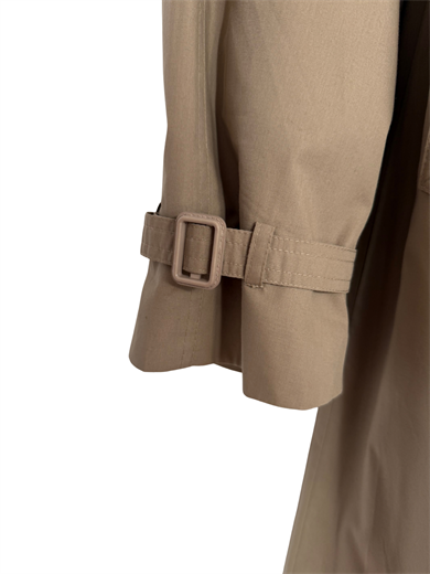 KUM BEJİ OVERSİZE TRENÇKOT