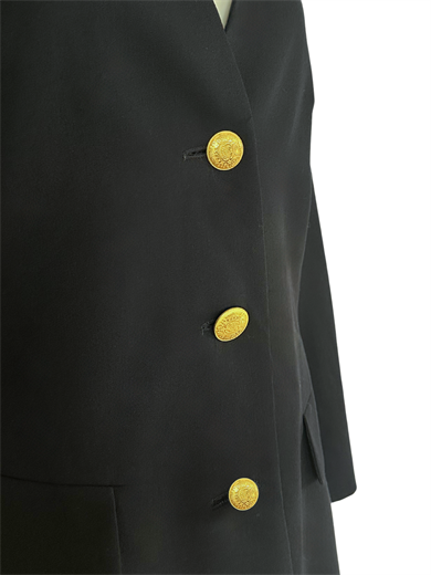 LACİVERT GOLD DÜĞMELİ CEKET