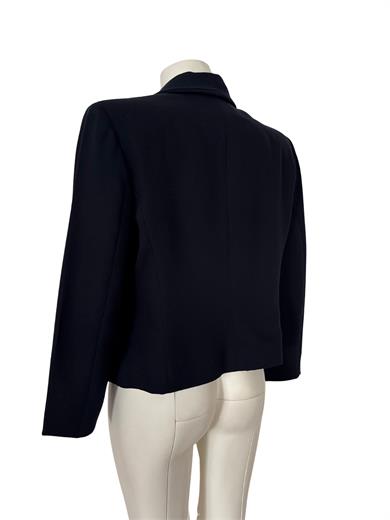 LACİVERT KISA BLAZER CEKET