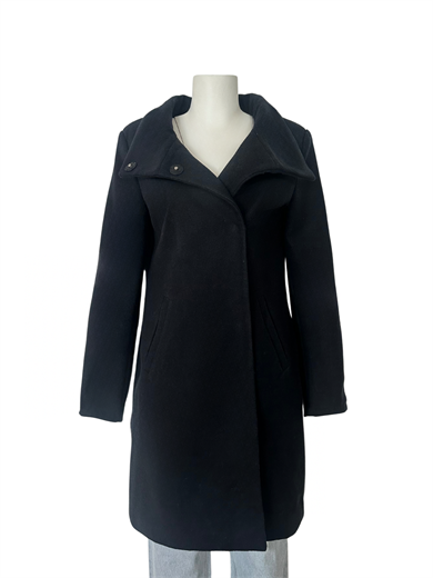 LACİVERT MIDI BOY PALTO