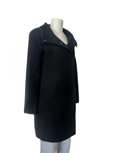 LACİVERT MIDI BOY PALTO