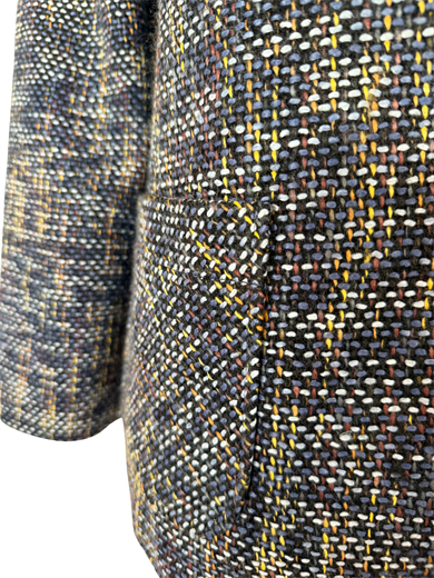 LACİVERT TÜVİT BLAZER CEKET