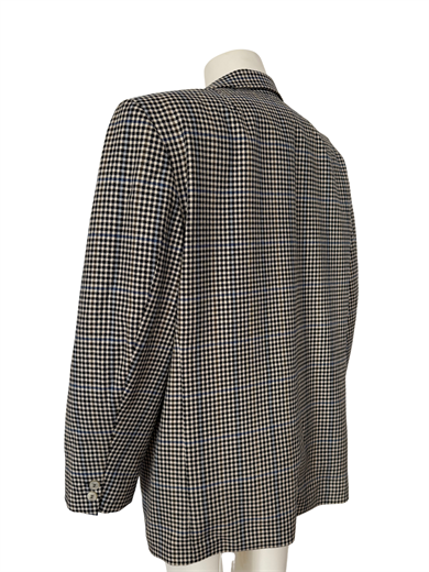 MAVİ KARELİ BLAZER CEKET