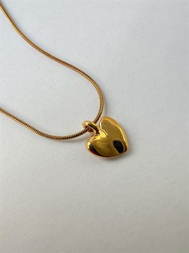 MİNİK KALP FORMLU NOSTALJİK KOLYE