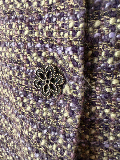 MOR RENKLİ TÜVİT BLAZER CEKET