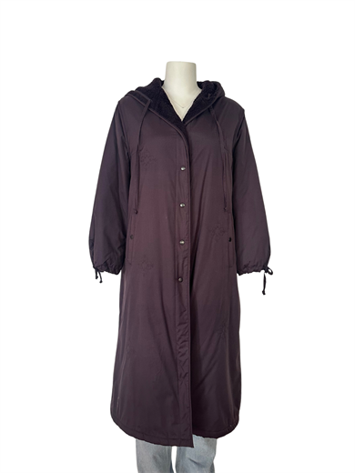 MÜRDÜM KAPÜŞONLU TRENÇKOT