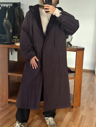 MÜRDÜM KAPÜŞONLU TRENÇKOT