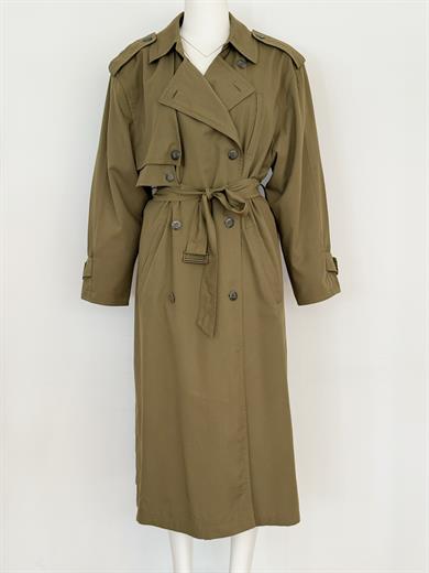 OLIVE OVERSIZE TRENÇKOT