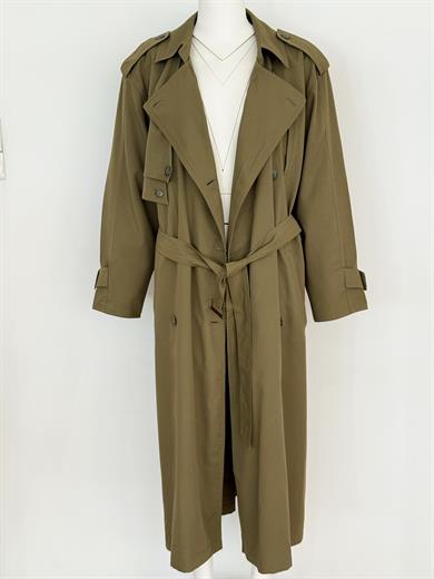 OLIVE OVERSIZE TRENÇKOT
