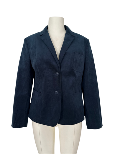 PETROL YEŞİLİ SÜET GÖRÜNÜMLÜ BLAZER CEKET