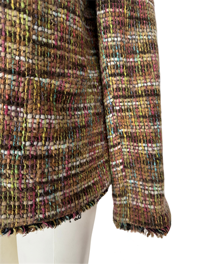 RENKLİ TÜVİT BLAZER CEKET
