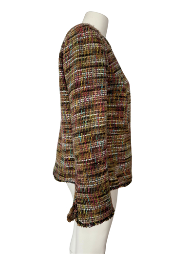 RENKLİ TÜVİT BLAZER CEKET