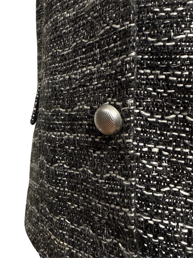 SİYAH-BEYAZ BLAZER CEKET