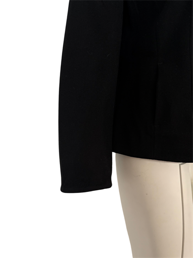 SİYAH FERMUARLI  BLAZER CEKET