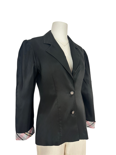 SİYAH İNCE BLAZER CEKET