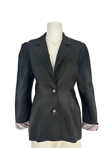 SİYAH İNCE BLAZER CEKET