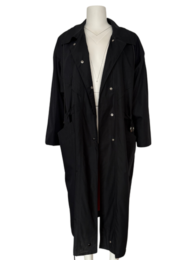 SİYAH RENKLİ TRENÇKOT