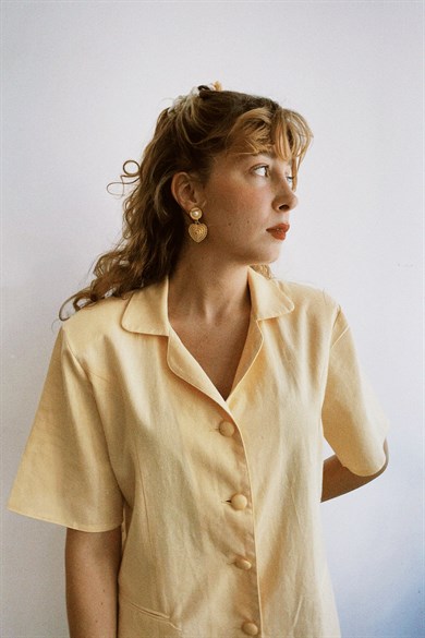 Soley Set Pamuk-Keten Blazer