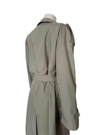 TAŞ RENKLİ OVERSİZE TRENÇKOT