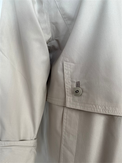 TAŞ RENKLİ OVERSİZE TRENÇKOT