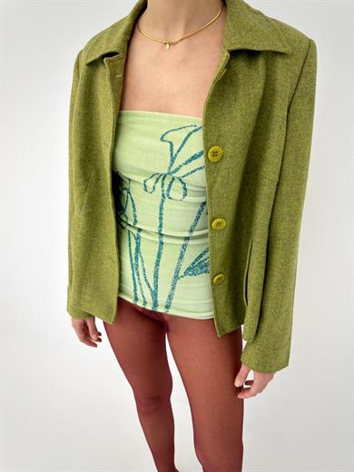 Velvet Bloom Strapless