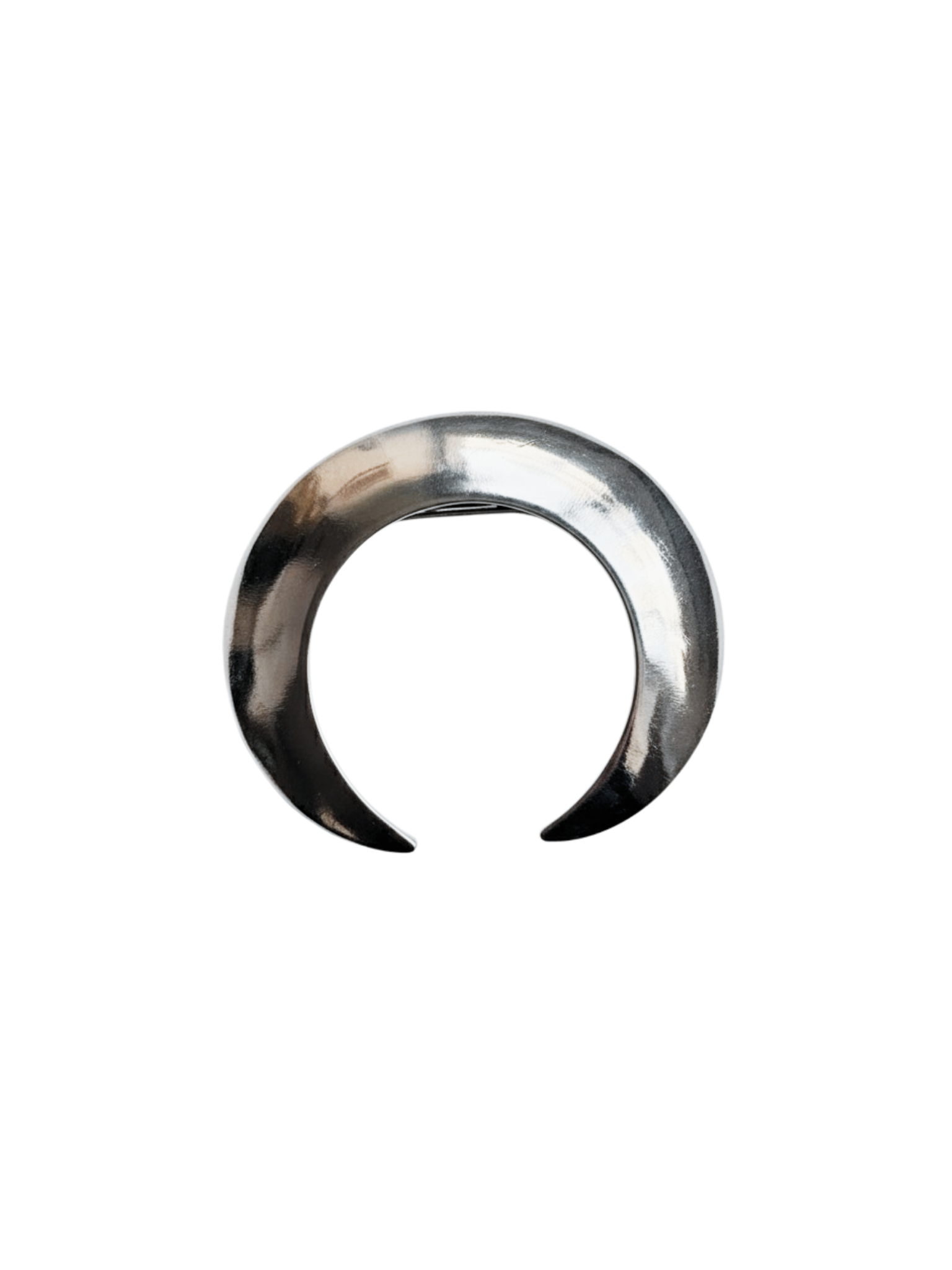 Artisan Crescent Moon Toka-Gümüş Ton